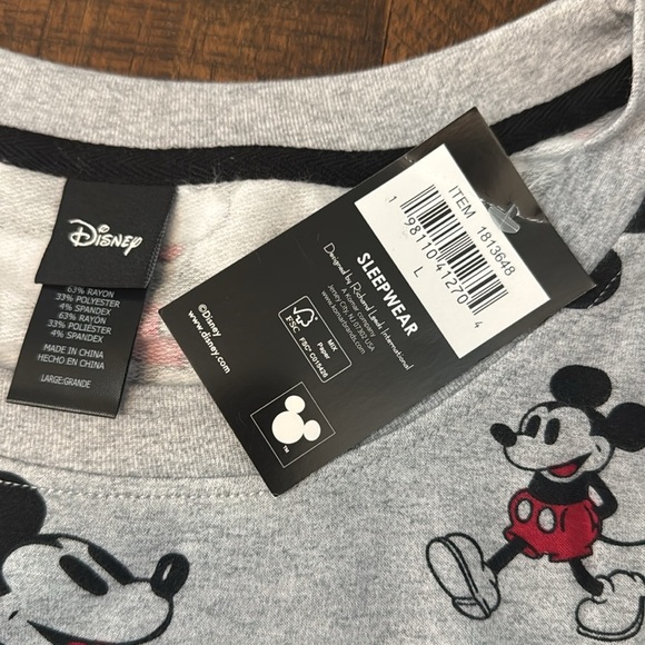 Disney Character Women's Fleece Soft Cozy Jogger 2-Piece Lounge Set - NWT - Picture 5 of 13